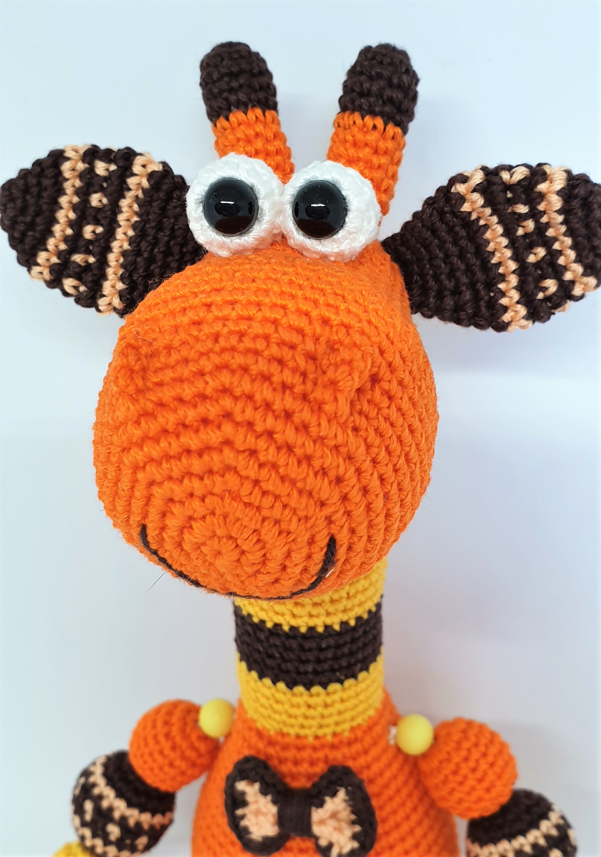 Gehäkelte Giraffe als Schlüsselanhänger, Handmade, Amigurumi, Kawaii,  Anhänger : : Handmade Produkte