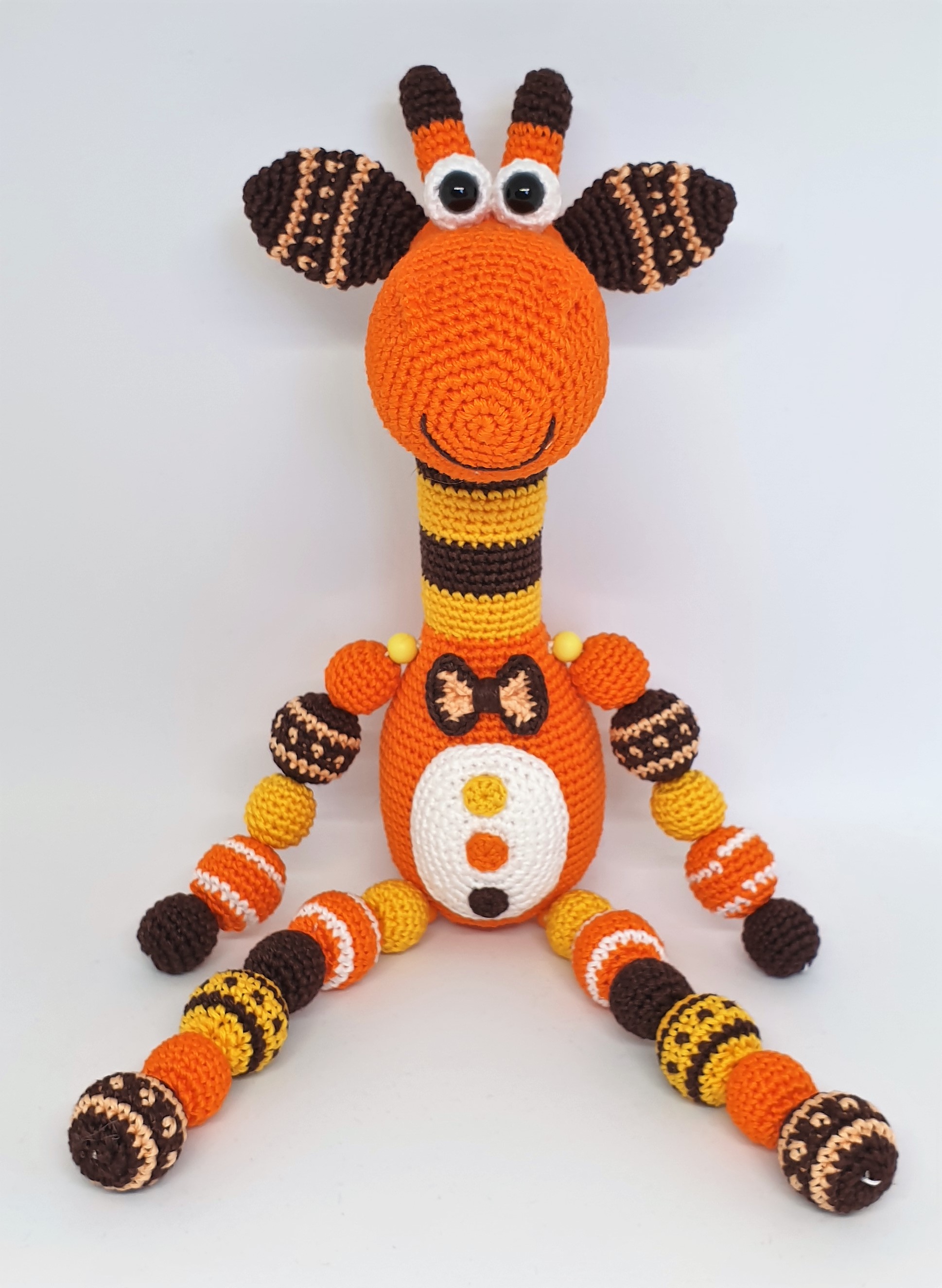 Gehäkelte Giraffe als Schlüsselanhänger, Handmade, Amigurumi, Kawaii,  Anhänger : : Handmade Produkte